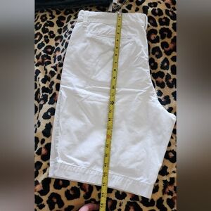 White Casual Shorts 36